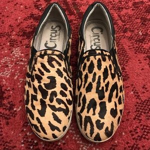 Sam Edelman leopard slip on sneakers/shoes